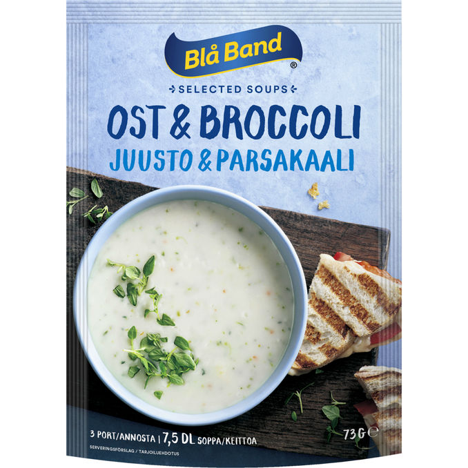 Blå Band Ost & Broccolisoppa