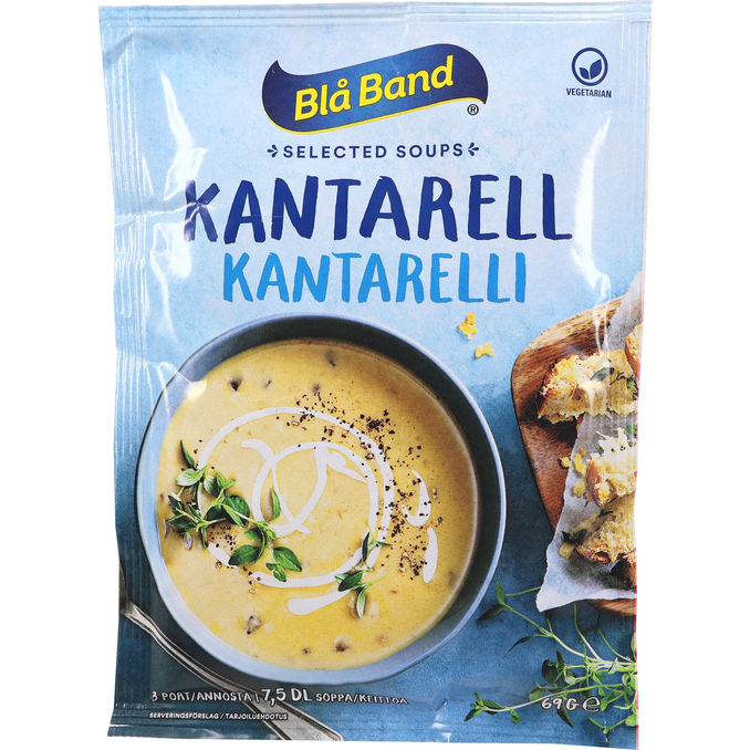 Blå Band Kantarelsuppe Pulver