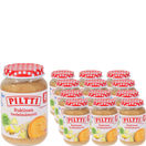 Piltti Fruktpuré Äpple, Ananas & Banan 12-pack