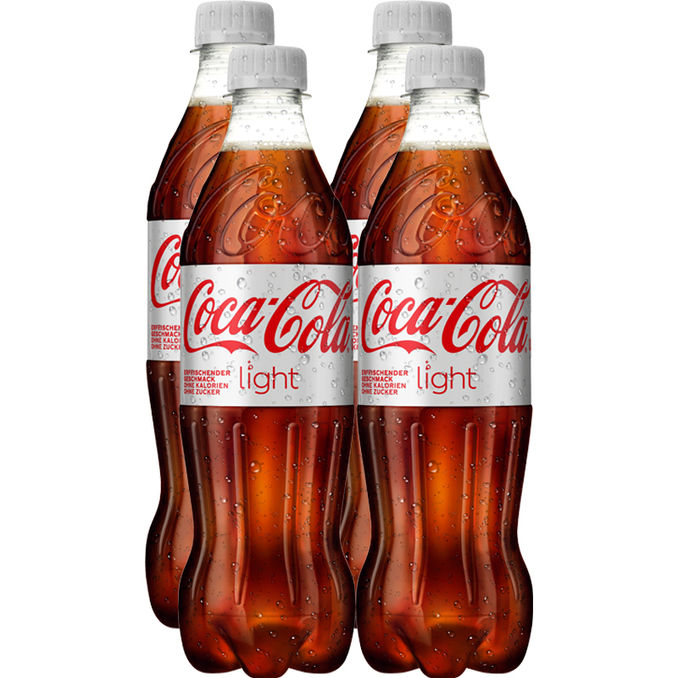 Coca-Cola Light, 4er Pack (EINWEG) zzgl. Pfand