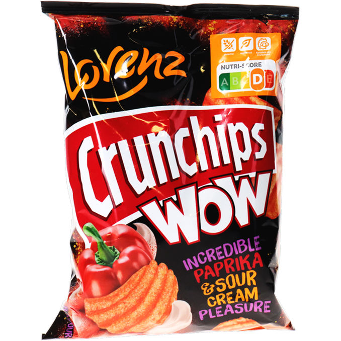Lorenz Crunchips Paprika & Sour Cream