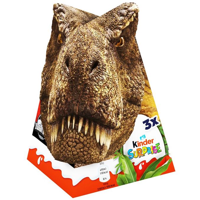 Kinder Überraschung Jurassic World, 3 Stück