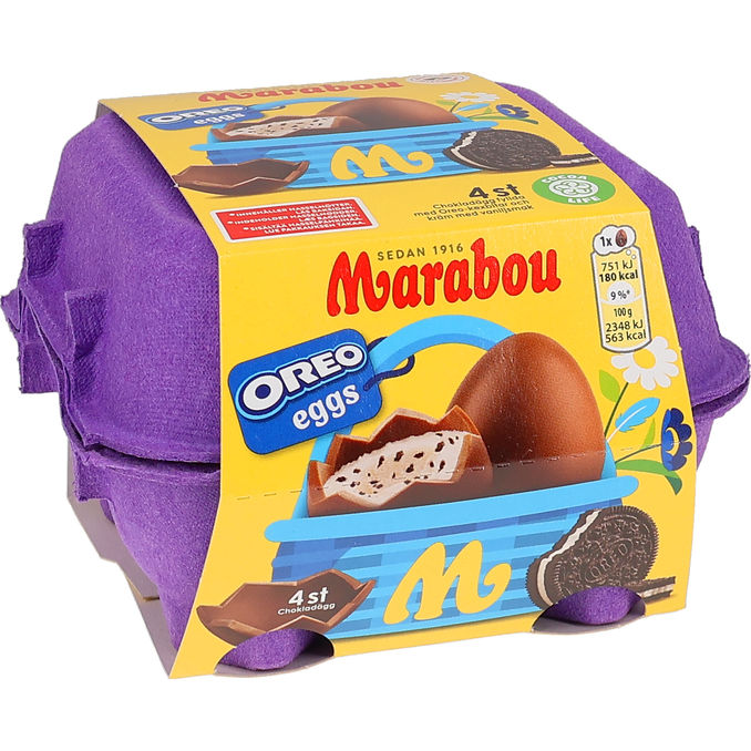 Marabou Oreo Æg 128 g