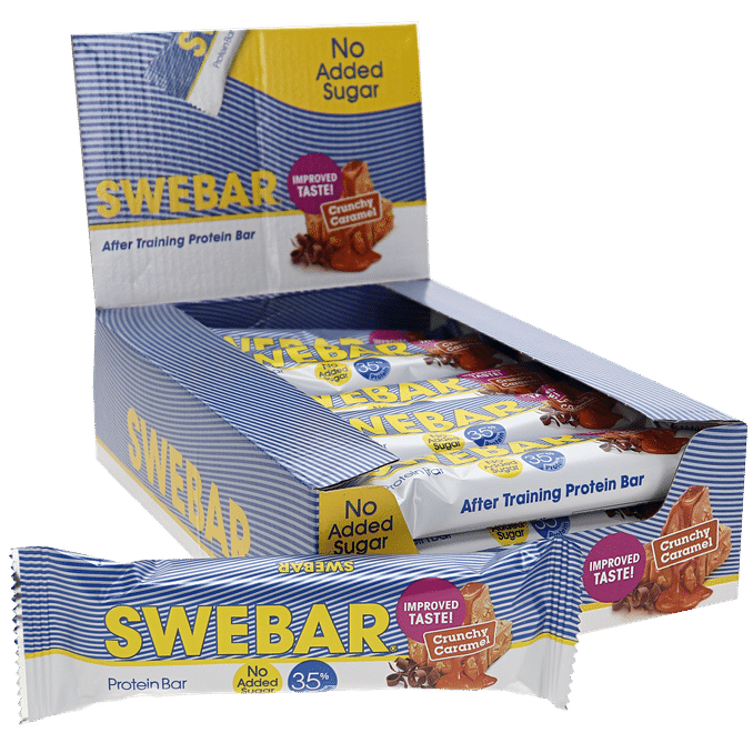 Swebar Proteinbar Crunchy Caramel 15-pak