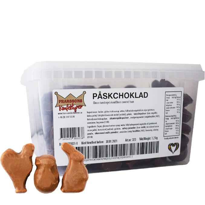 Franssons Konfektyrer Påsk Choklad 1kg