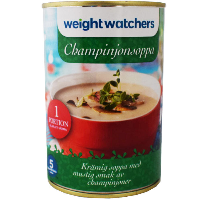 WeightWatchers Cremet Svampe Suppe