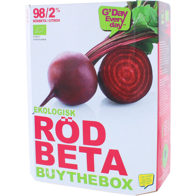 Buy the Box Øko Rødbedejuice 3L