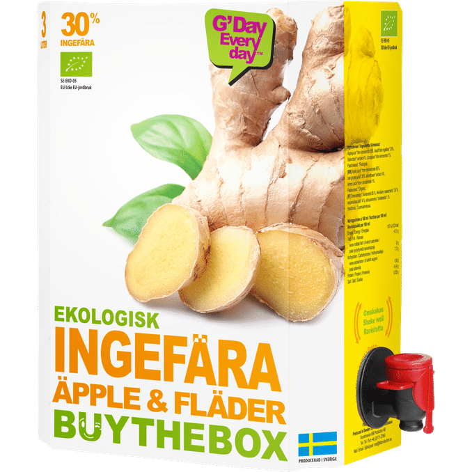 Buy the Box Omena-inkiväärimehu Luomu