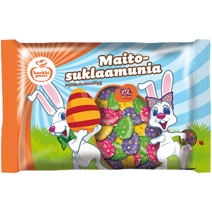 Karkkipussi Maitosuklaamunapussi
