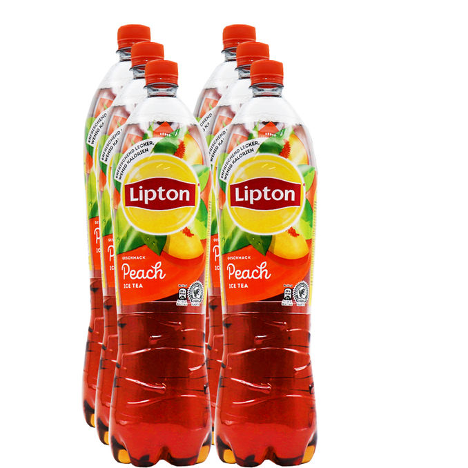 Eistee Pfirsich, 6er Pack (EINWEG) zzgl. Pfand