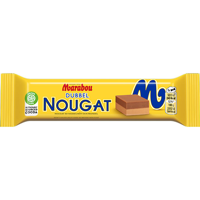 Marabou Suklaapatukka Dubbel Nougat 