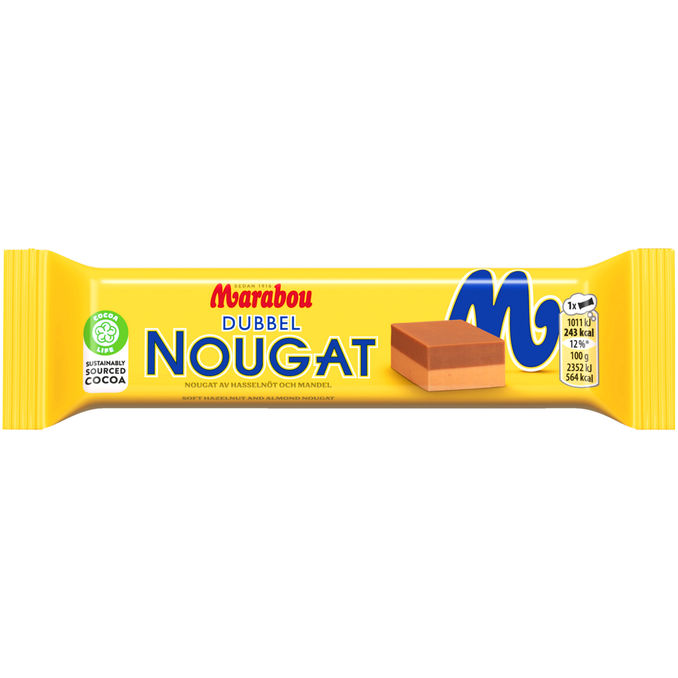 Marabou Suklaapatukka Dubbel Nougat