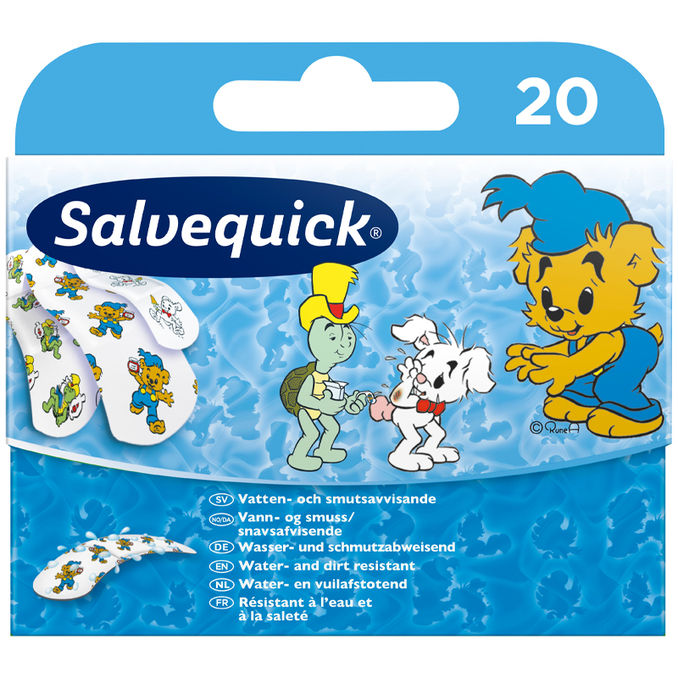 Salvequick Plåster Bamse