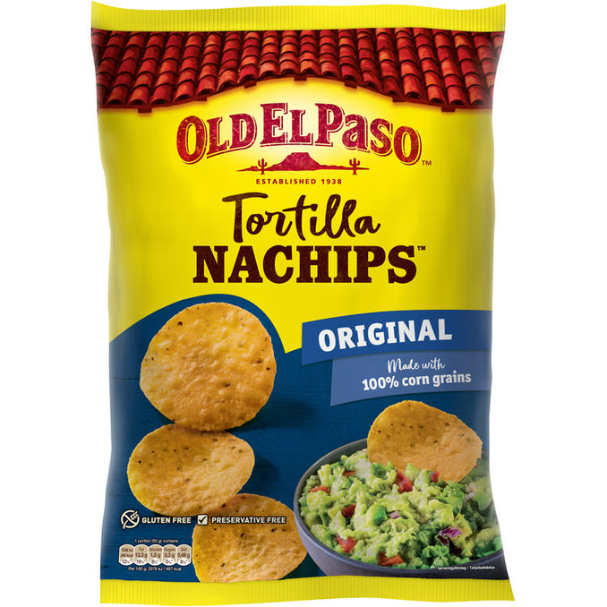 Old El Paso Tortillasipsit Crunchy Nachips