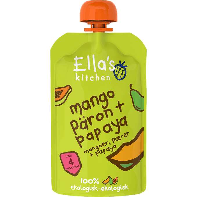 Läs mer om Not set 5 x Klämmis Smoothie Mango Päron Papaya