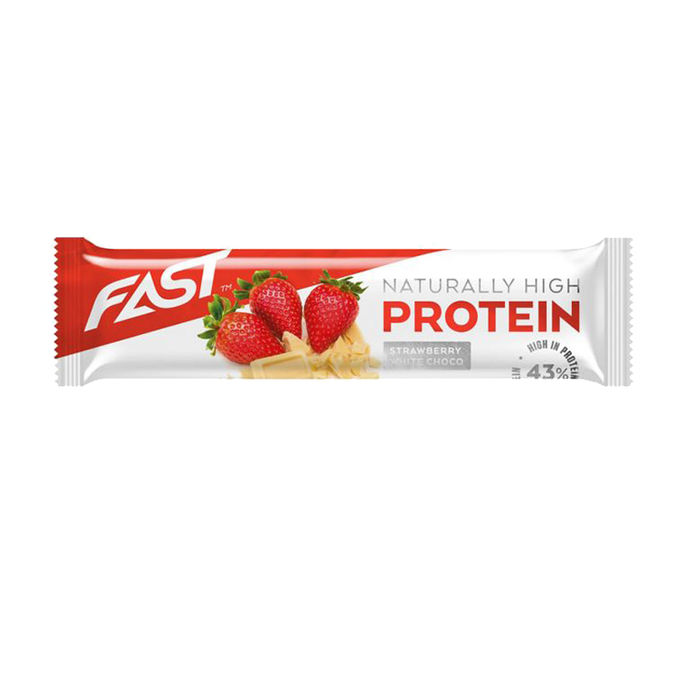 Fast Proteiinipatukka Mansikka & Valkosuklaa