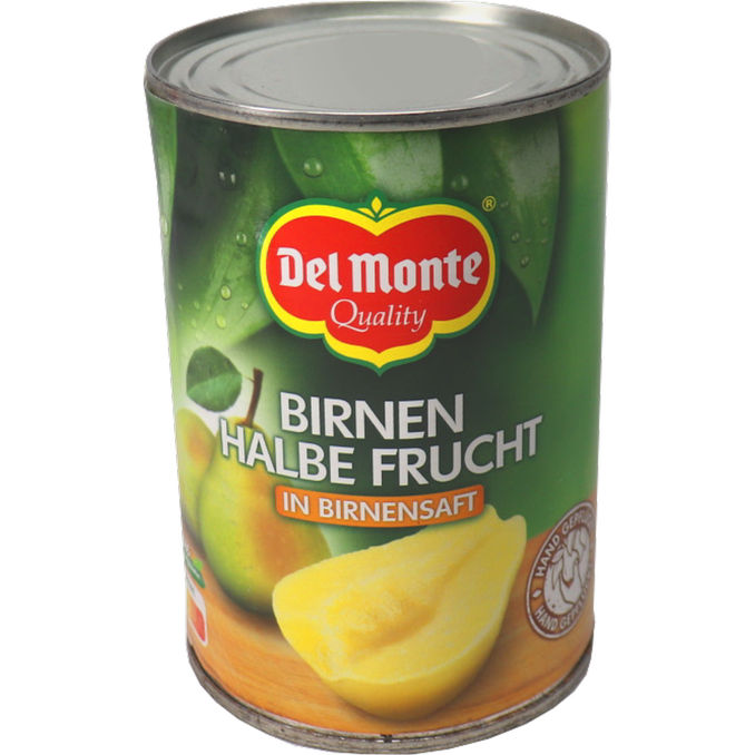 Del Monte Birnen halbe Frucht, gezuckert