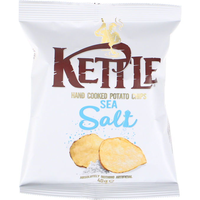 Kettle Chips Perunalastut Merisuola