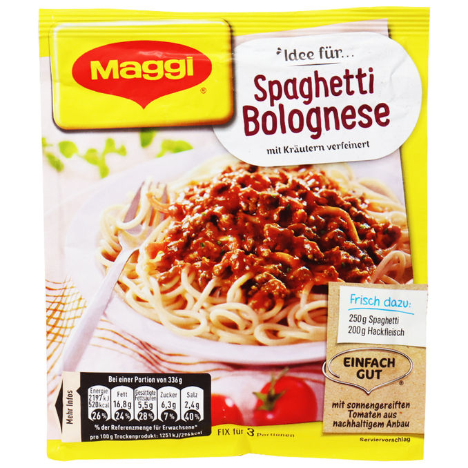 Maggi Spaghetti Bolognese