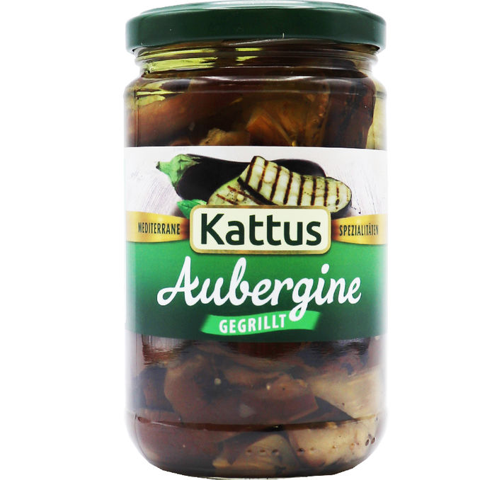 Kattus Gegrillte Aubergine in Öl