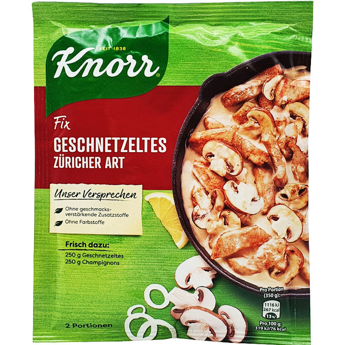 Knorr Züricher Geschnetzeltes