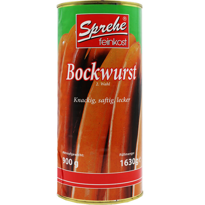 Sprehe Bockwurst im Saitling