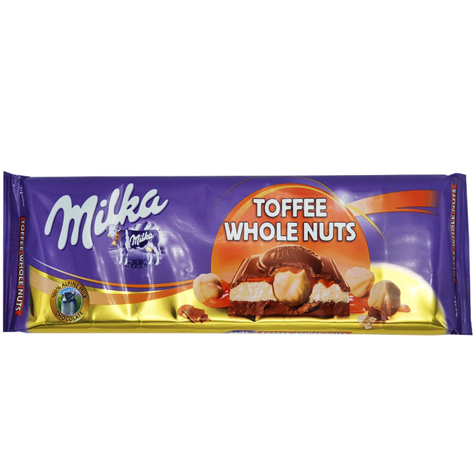 Milka Toffee Ganze Nuss
