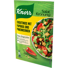 Knorr Croutinos mit Paprika & Pinienkernen