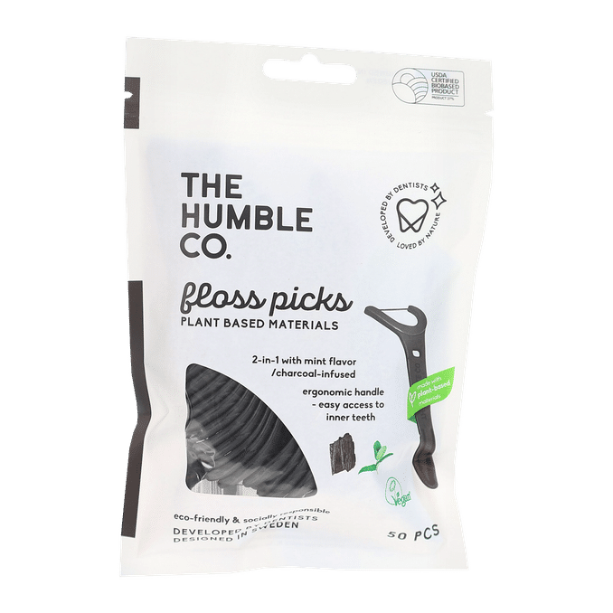 The Humble Co. Hammasvälinpuhdistajat Musta