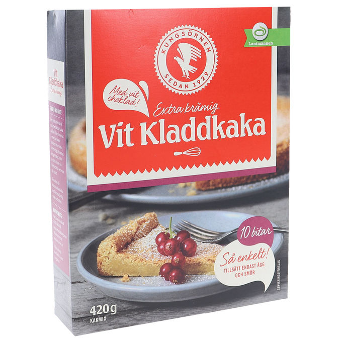 Kungsörnen Kladdkaka Vit