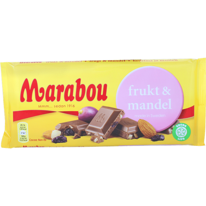 Marabou Frukt & Mandel