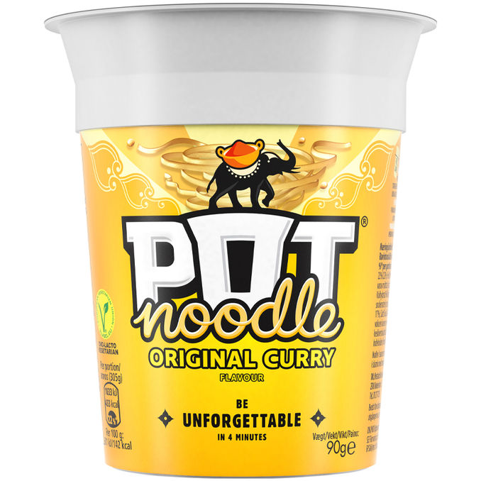 Pot noodle Koppnudlar Curry