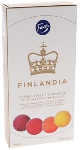 Parasta ennen: 20.01.2026 Fazer Finlandia Marmeladimakeisia