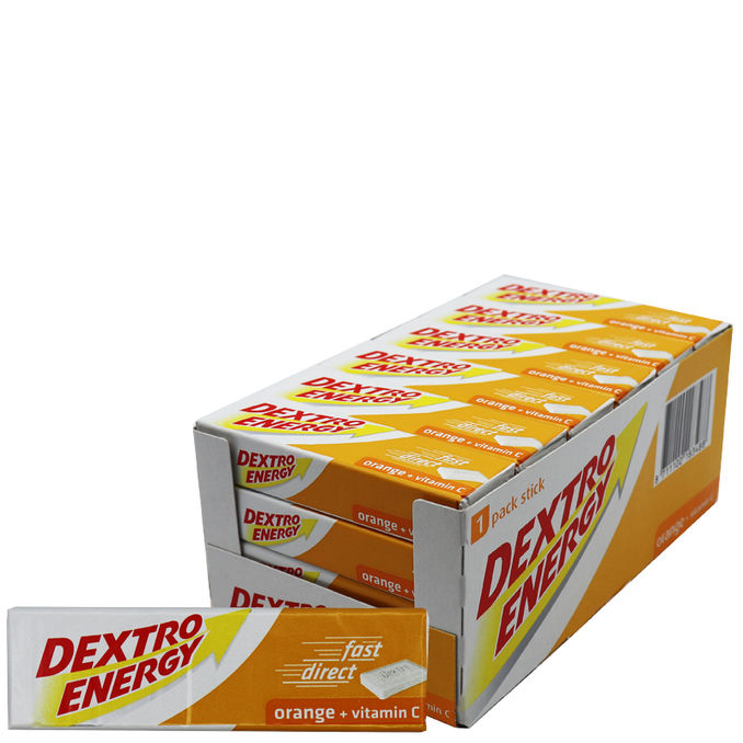Dextro Energy Sticks Orange + Vitamin C, 24er Pack