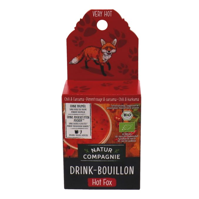 Natur Compagnie BIO Drink Bouillon Chili & Kurkuma 