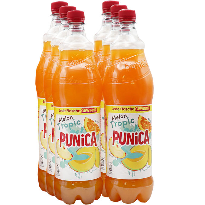 Punica Melon Tropic, 6er Pack (EINWEG) zzgl. Pfand