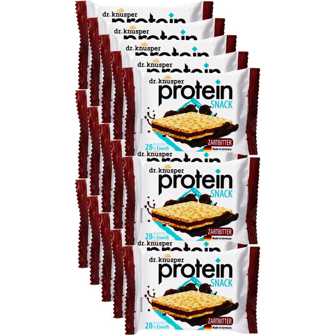 Dr. Knusper Protein Snack Zartbitter, 15er Pack