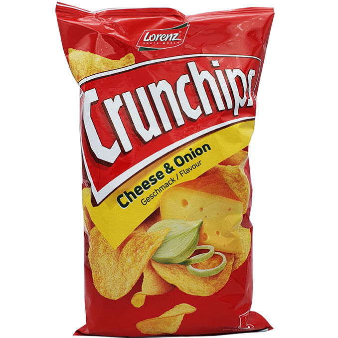Lorenz Crunchips Cheese & Onion