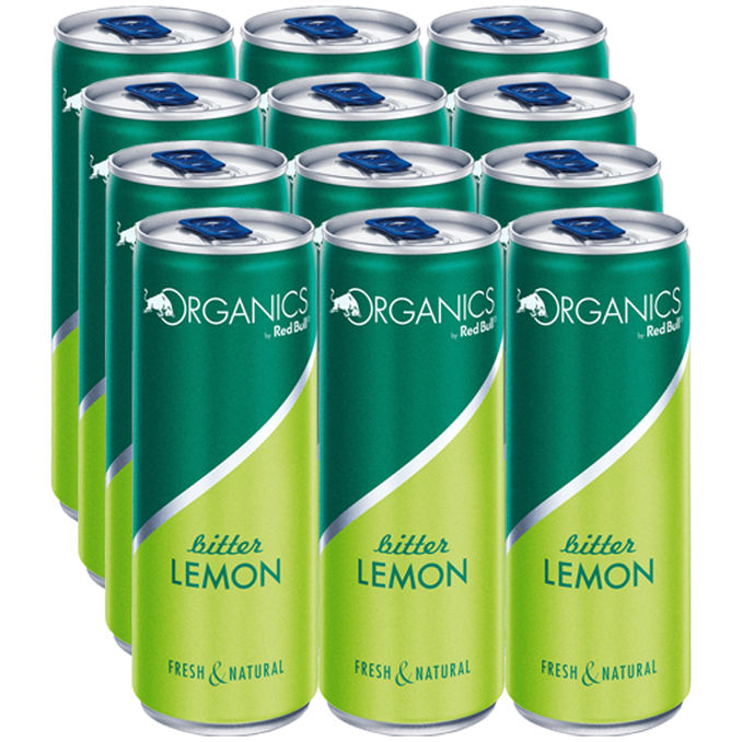 Red Bull BIO Bitter Lemon, 12er Pack (EINWEG) zzgl. Pfand