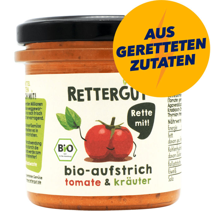 Rettergut BIO Aufstrich Tomate & Kräuter