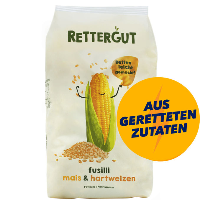 Rettergut Fusilli Mais & Hartweizen