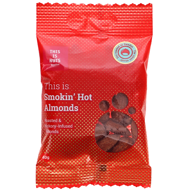 This is nuts Smokin' hot Almonds