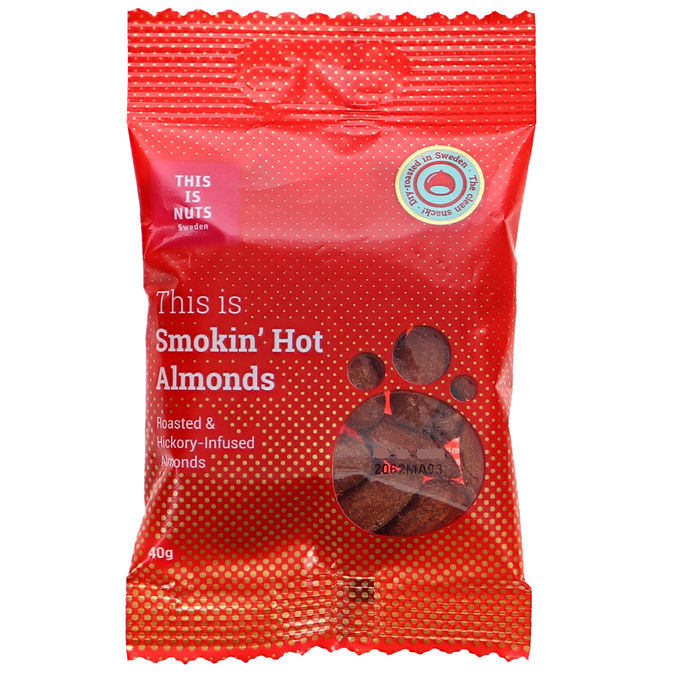 This is nuts Smokin' hot Almonds