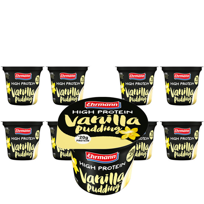 Ehrmann Proteiinivanukas Vanilja 8-pack