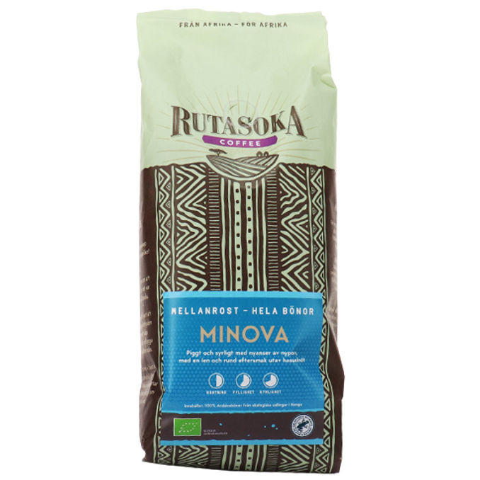 Rutasoka BIO Kaffee "Minova", ganze Bohnen