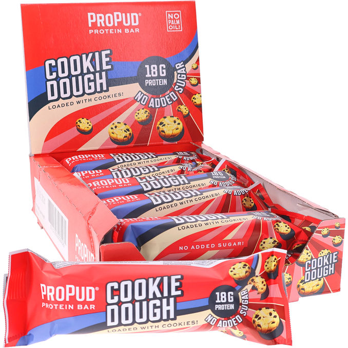 Propud Proteinbars Cookie Dough 12-pack