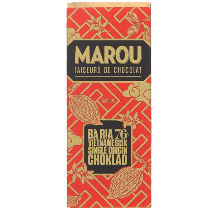 Marou 2 x Mörk Choklad 76%