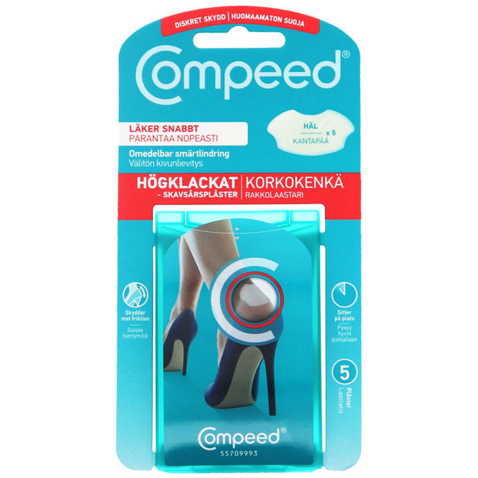 Compeed Skavsårsplåster Högklackat 5-pack