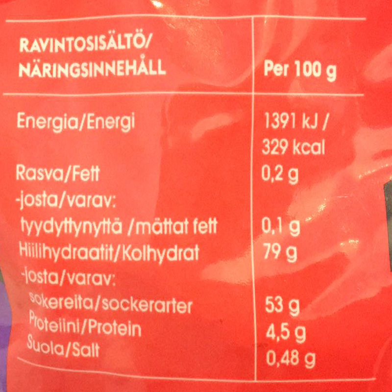 Aakkoset Salmiakkisekoitus, 280g, Malaco | Matsmart