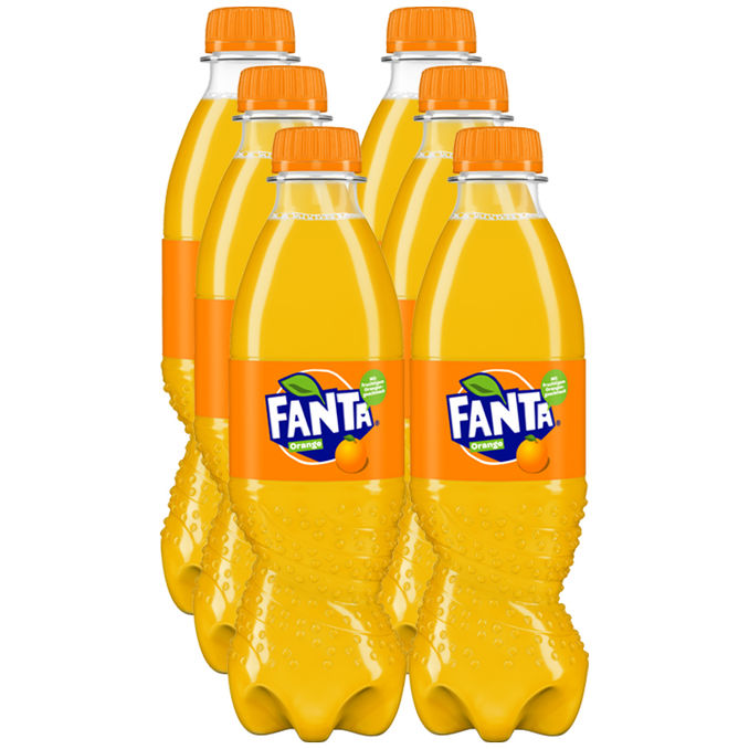 Fanta, 6er Pack (EINWEG) zzgl. Pfand